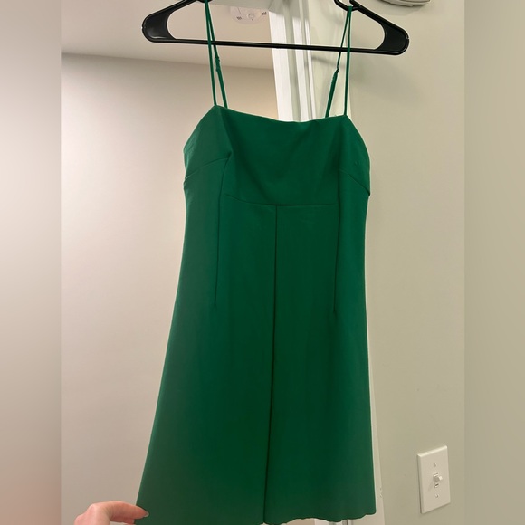UO Silence + Noise Emerald Green Audrey Slip Dress - Picture 2 of 3